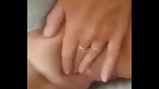 Mature milf cuming loud masturbating in the mirror