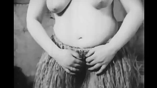 The Hula Girl Hairy Increased by Deep Sucking